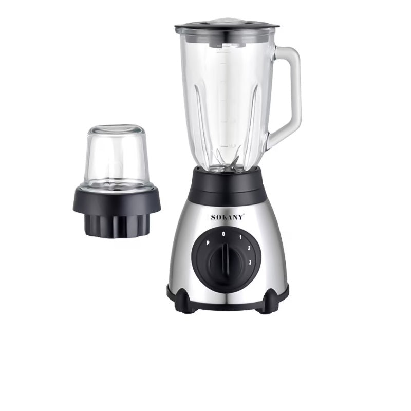 Blender cu rasnita HAUSBERG HB-7770AB,500W,4 trepte de viteza,1,5Litri