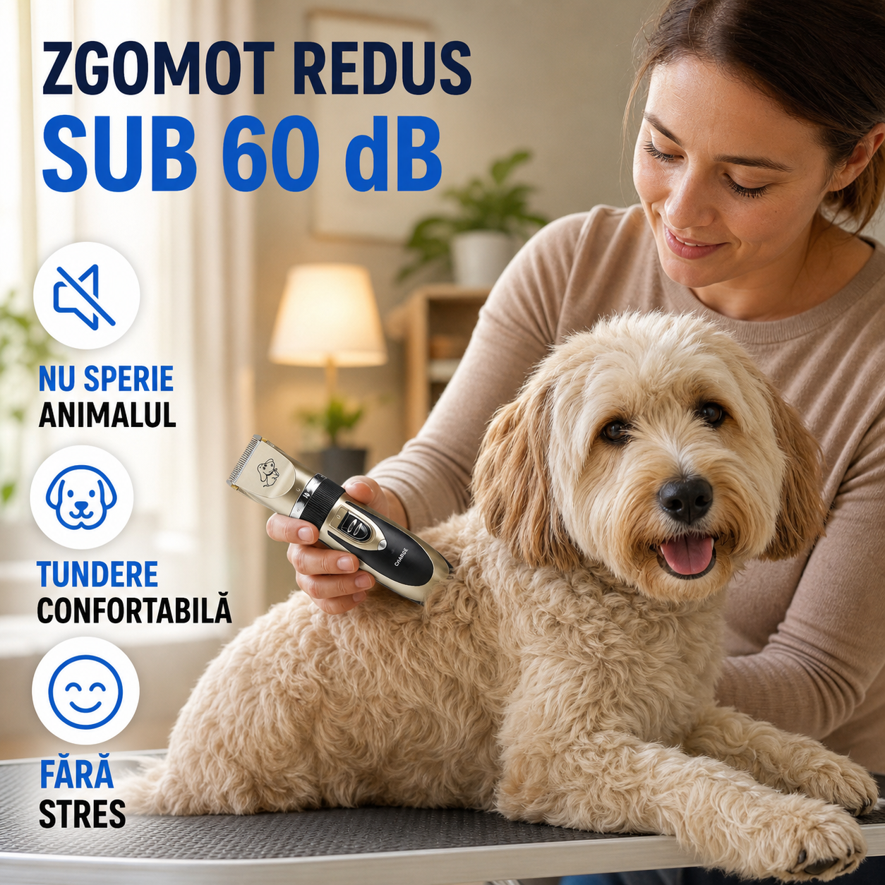 Masina de Tuns Animale, Caini Si Pisici, Reincarcabila