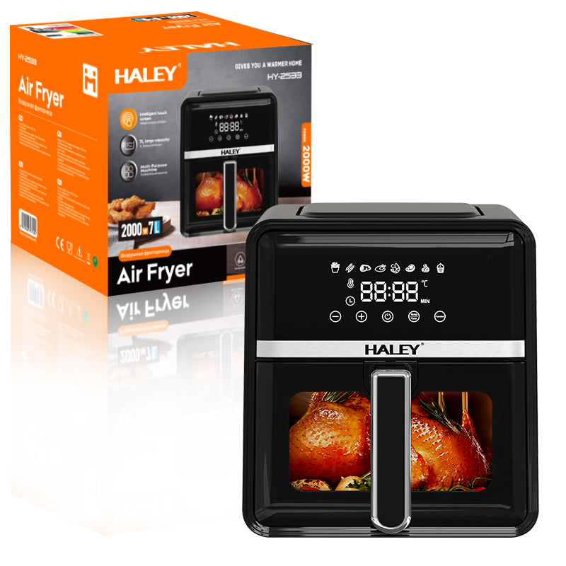 Friteuza cu Aer Cald HALEY, 7L, 2000W,