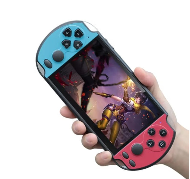 Consolă Portabilă Gaming și Multimedia, Ecran 4,3 Inch HD, 1000+ Jocuri