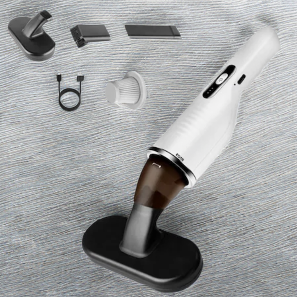 Aspirator de mana portabil, fara fir, 0.5L, 120W