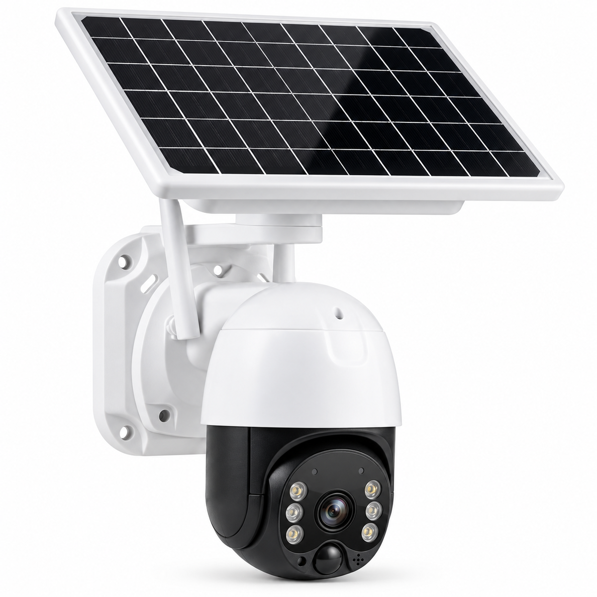 Cameră de supraveghere solară wi-fi 3MP – Zoom 10X, vedere nocturnă, panou solar 9W și protecție IP66