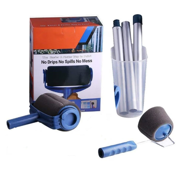 Set Trafalet cu Rezervor de 700 ml, Mâner Extensibil de 73 cm și Accesoriu pentru Margini
