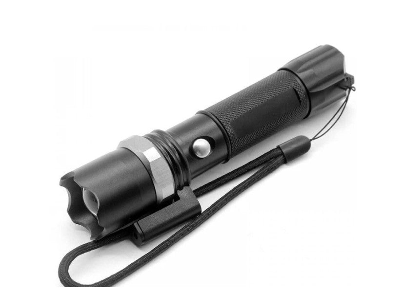 Lanterna SWAT LED cu acumulator 4800 mAh – rezistentă la șocuri și apă