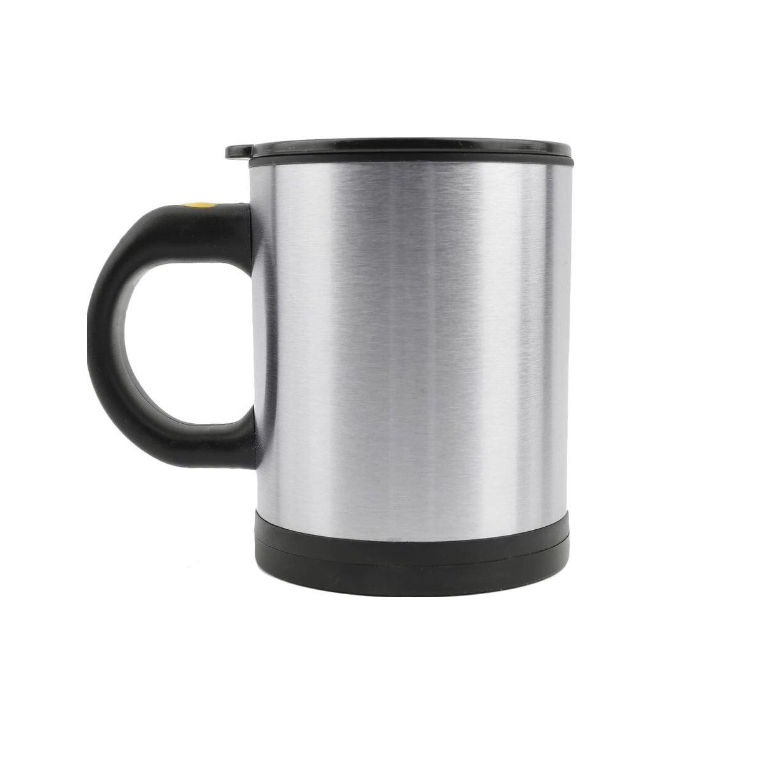 Cana automată de amestecare – 400 ml, gri/negru, cu alimentare pe baterii