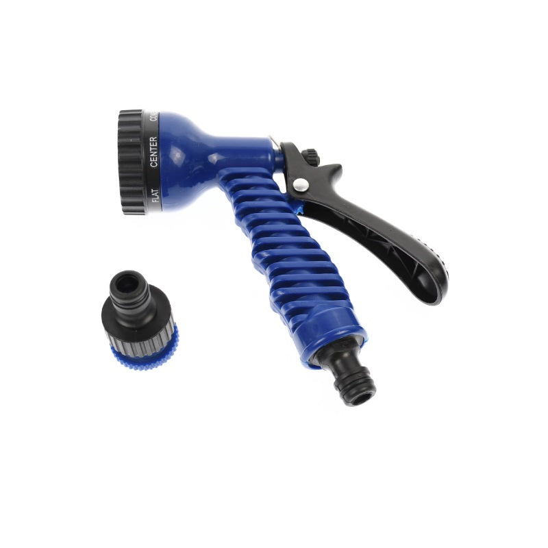 Furtun extensibil albastru 60 m cu pistol reglabil – ideal pentru grădină