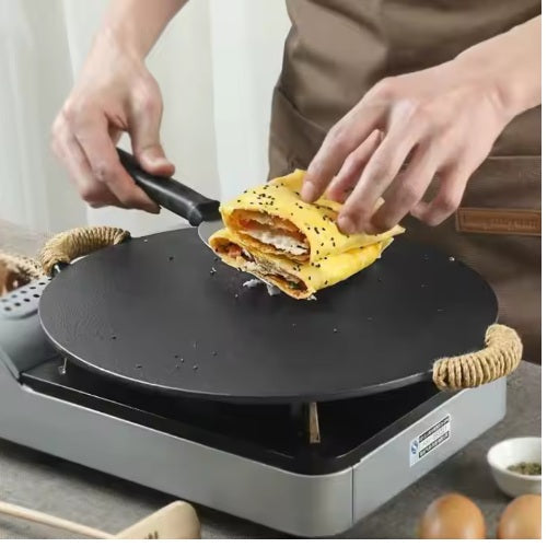 Plita japoneză – Grill antiaderent cu manere, diametru 32 cm