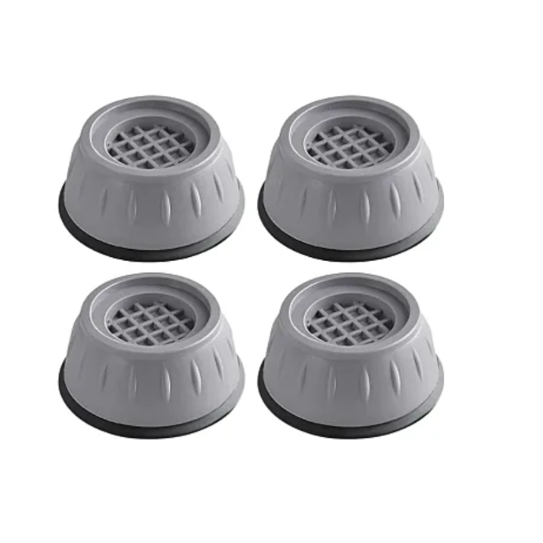 Set 4 Piciorușe Antivibrații din Cauciuc pentru Mașina de Spălat și Electrocasnice