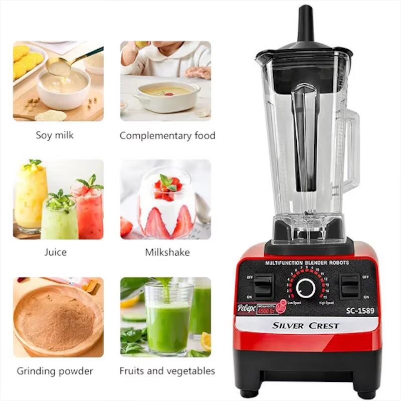 Blender multifunctional, pentru smoothie, 2L