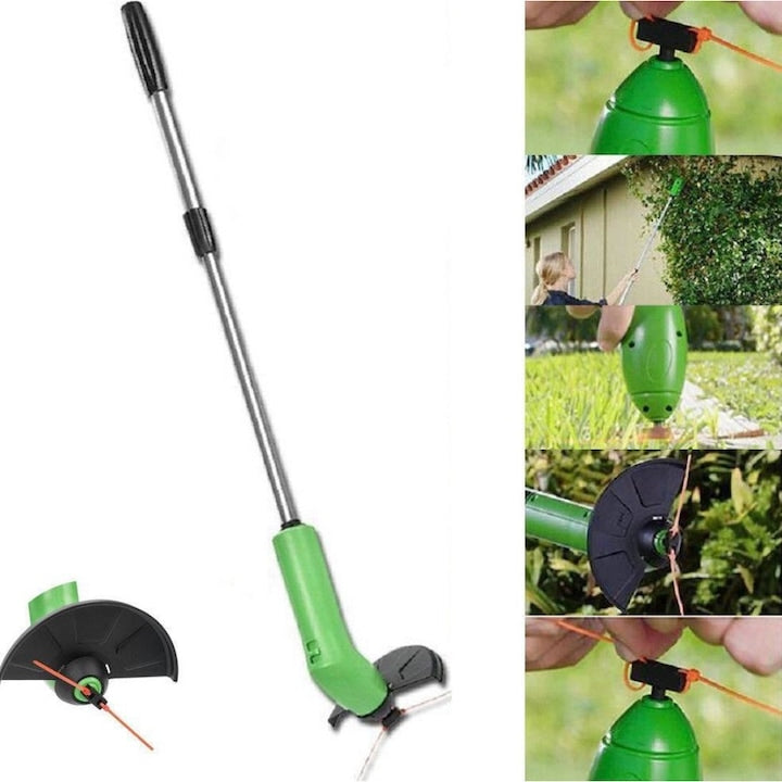 Mini trimmer pentru gazon, fara fir