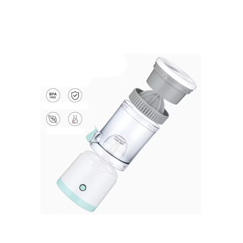 Storcător Electric Portabil pentru Fructe, Reîncărcabil USB, Capacitate 1100 ml
