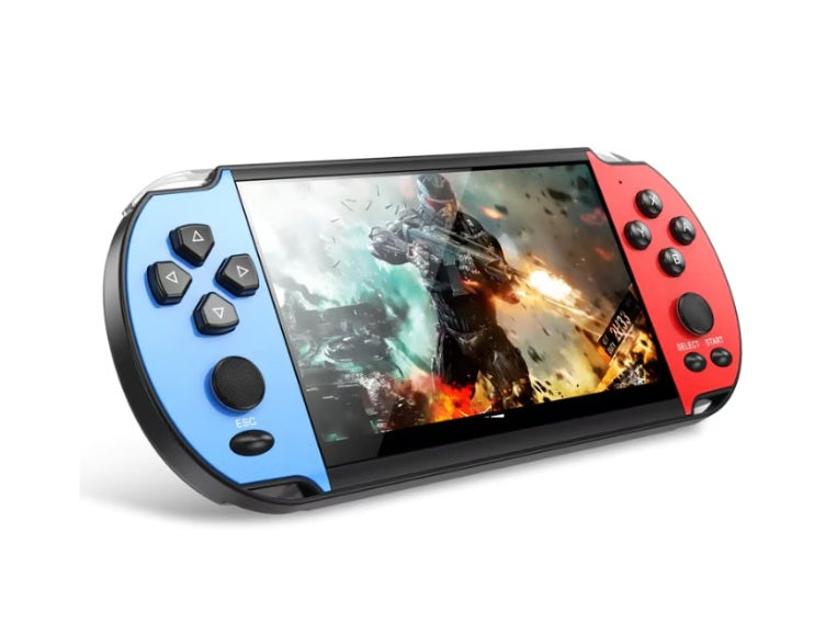 Consolă Portabilă Gaming și Multimedia, Ecran 4,3 Inch HD, 1000+ Jocuri