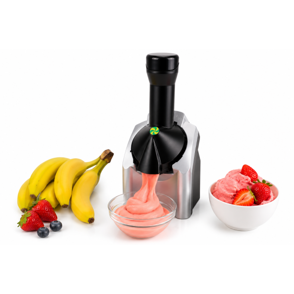 Aparat pentru inghetata din Fructe Congelate, Preparare în 2 Minute, 12W